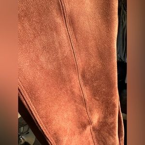 SPANX Skinny Jumpsuit Pants in Rust Orange